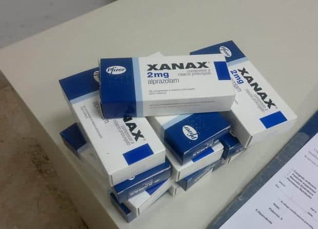 XANAX 2MG (Alprazolam) packaging and bottle