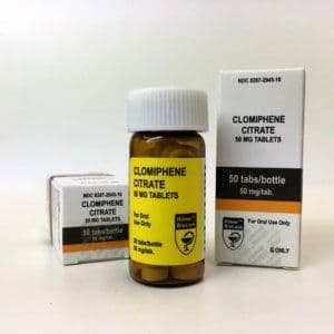 CLOMID 50TABS 50MG 1TAB - HILMA BIOCARE 50MG product image