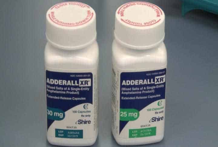 ADDERALL 30MG (Amphetamine) front view