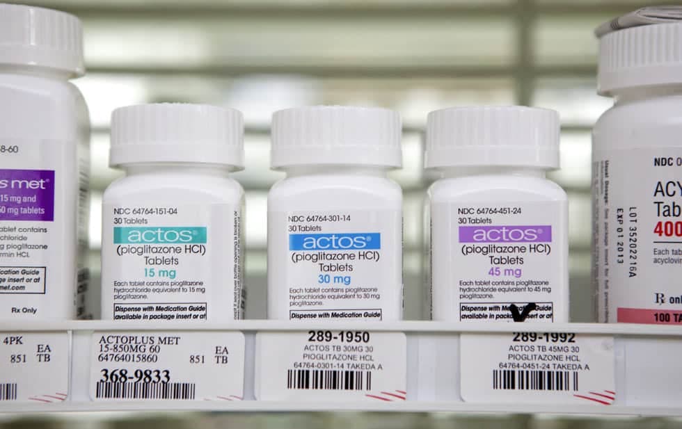 Actos ( Pioglitazone ) 30 Mg 30 Mg product image