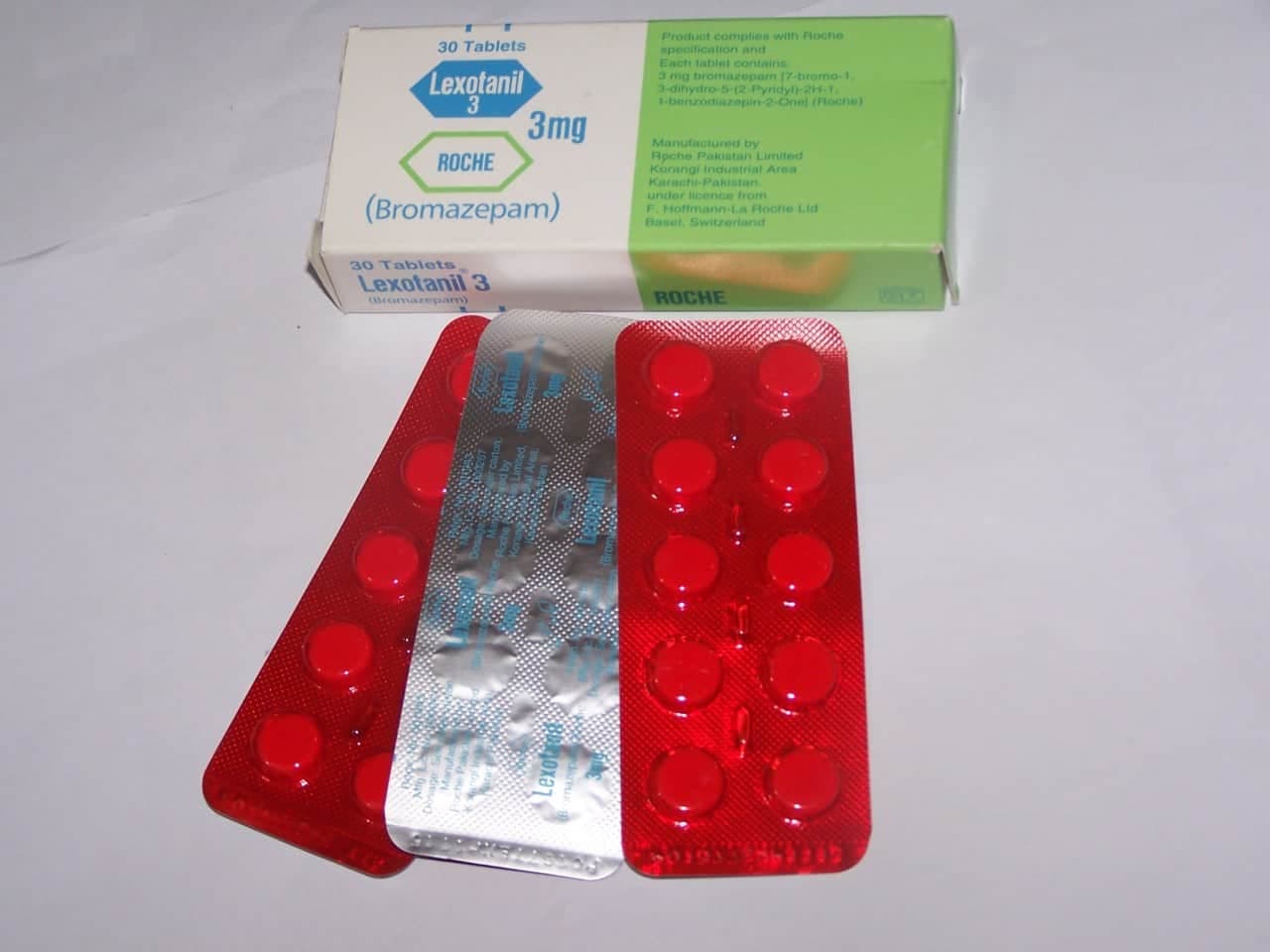 LEXOTANIL 3MG (Bromazepam) 3MG product image