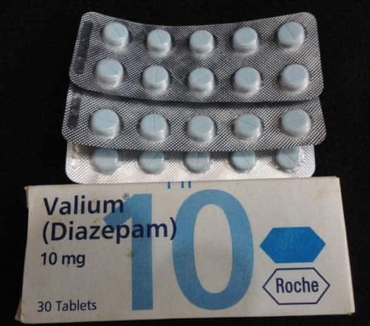 VALIUM 10MG (Diazepam) packaging and bottle