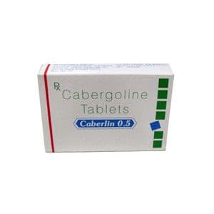CABERGOLINE 4TABS 025MG 1TAB - SUN PHARMA 025MG product image