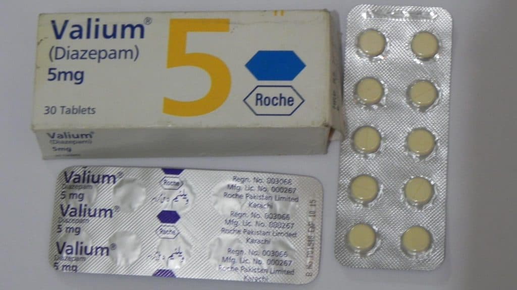 Valium 5 mg Relieve Your Anxiety with Confidence packaging and bottle