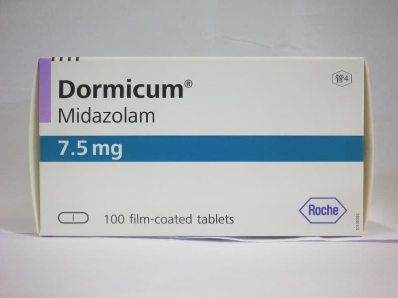 Dormicum 75 Mg 15 Mg pharmaceutical product