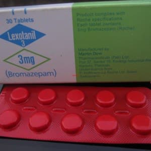 LEXOTANIL 3MG (Bromazepam) pharmaceutical product