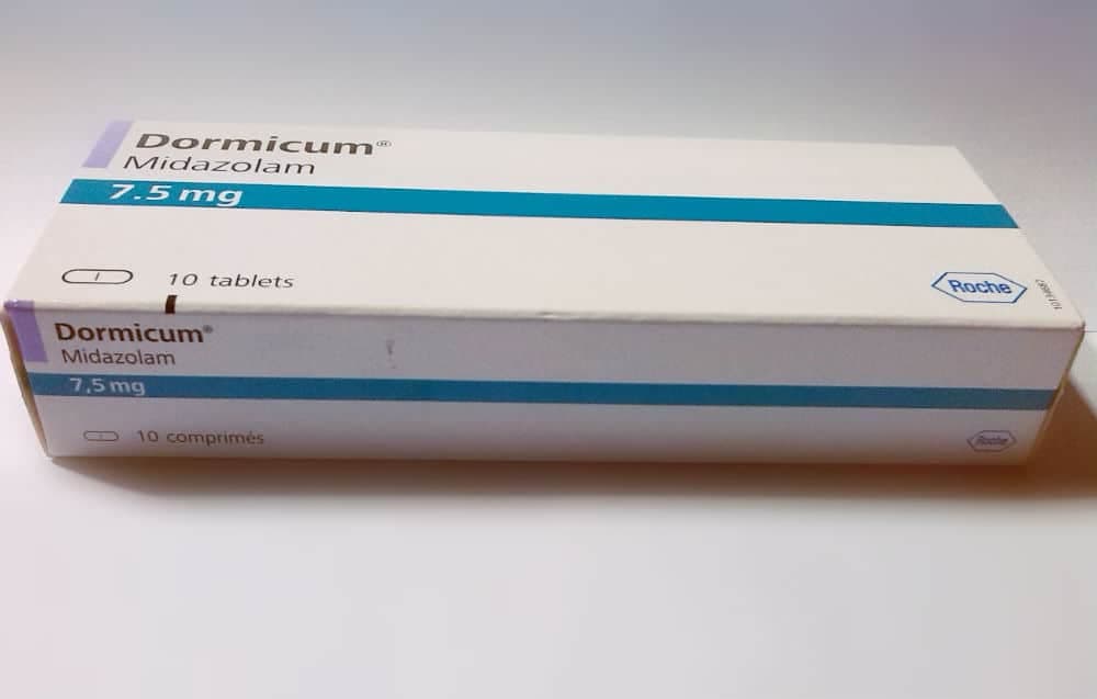 Dormicum 75 Mg 15 Mg front view