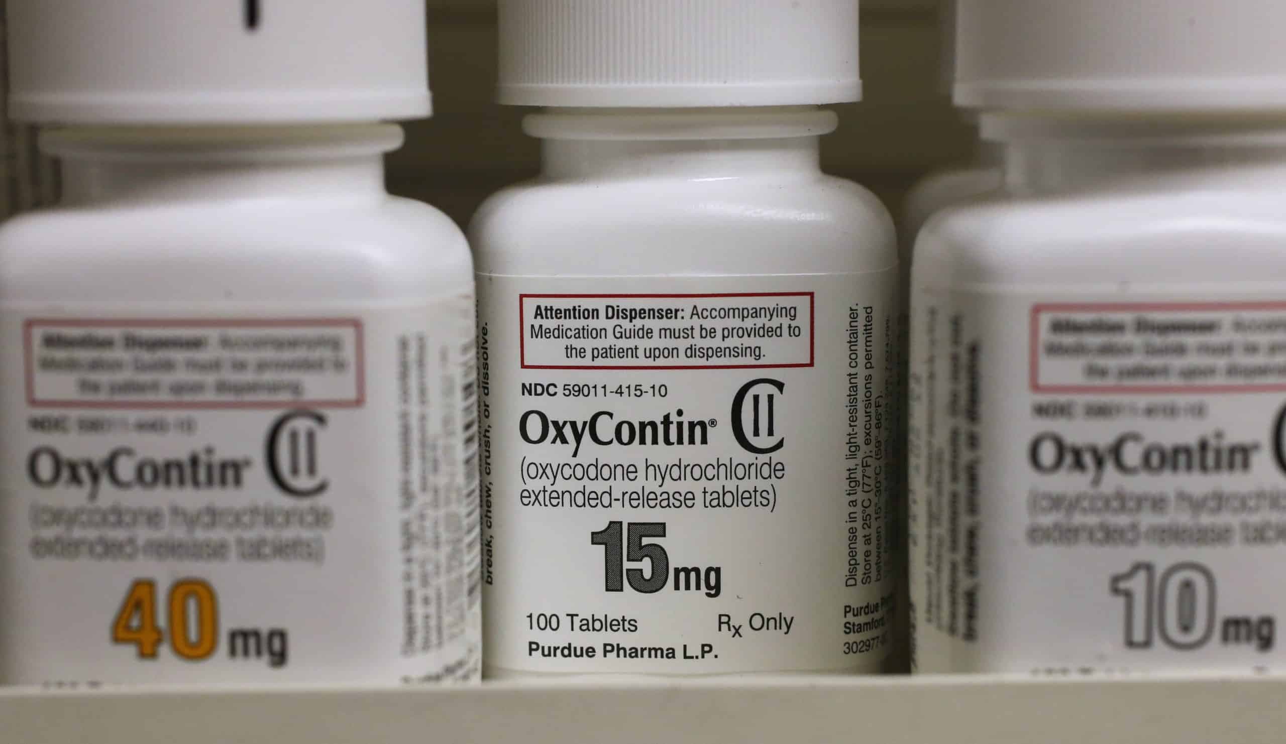 OXYCODONE 40MG (Oxycontin) packaging and bottle