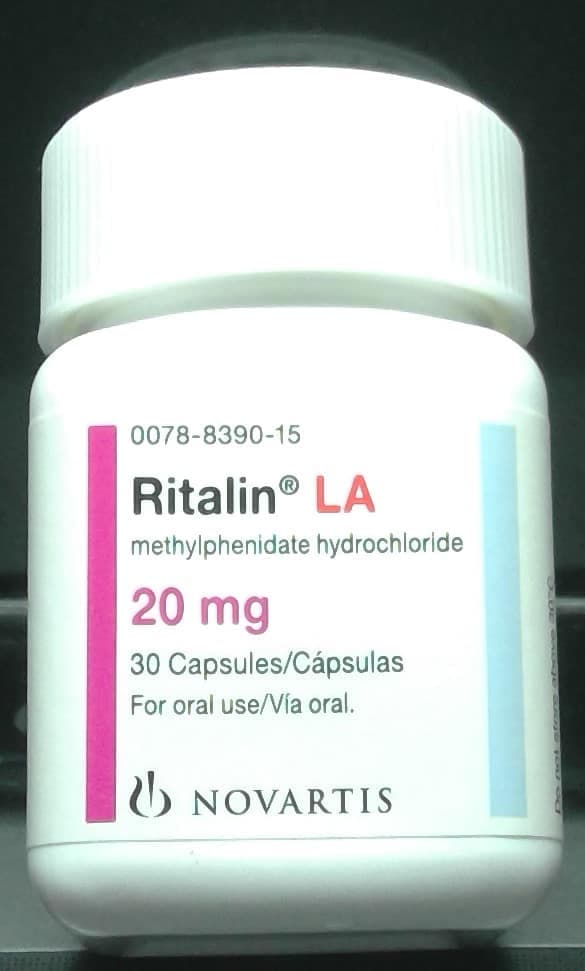RITALIN 20MG (Methylphenidate) pharmaceutical product