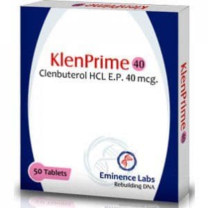 CLENBUTEROL-HCL 50TABS 40MCG 1TAB - EMINENCE 40MCG product image