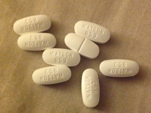 Hydrocodone 10mg - product packaging