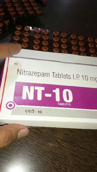 MOGADON 10MG (Nitrazepam) packaging and bottle