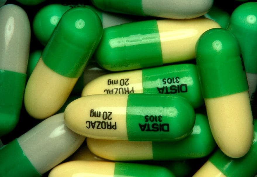 Fluoxetine ( Prozac ) 20 Mg front view