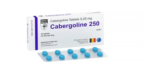 Cabergoline  - product packaging