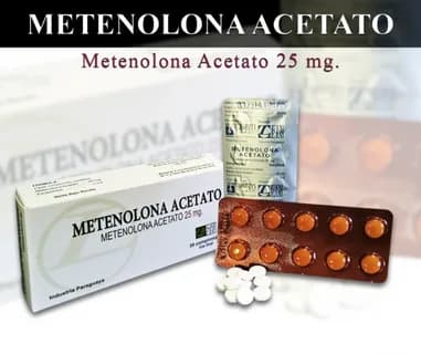 Methenolone Acetate  - product packaging