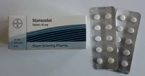 Stanozolol  - product packaging