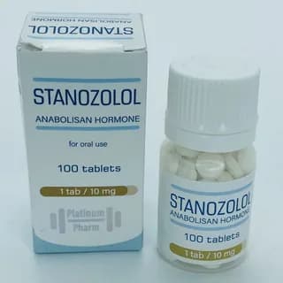 Stanozolol  - product packaging