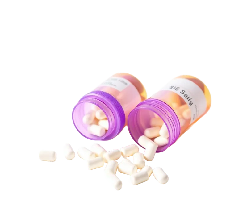 Prescription pill bottles