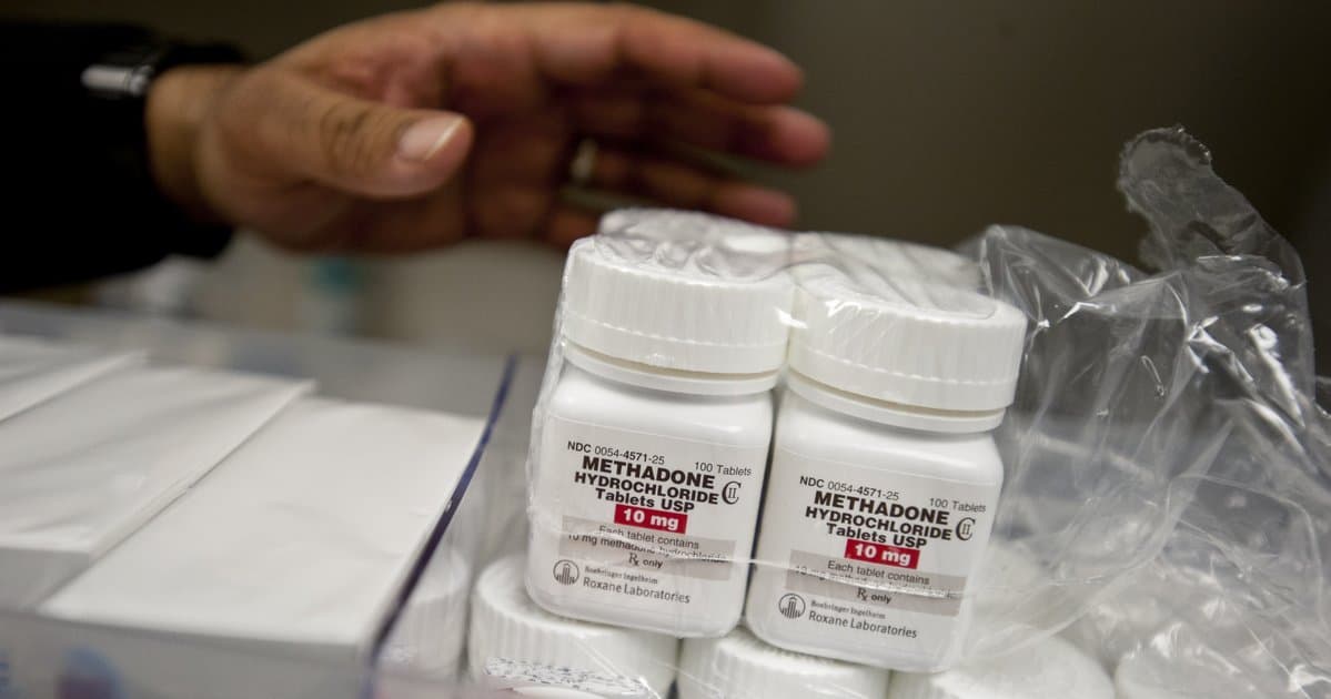 Dolophine ( Methadone ) 10 Mg packaging and bottle