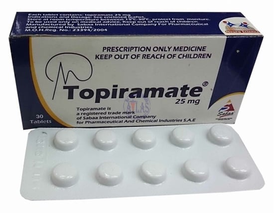 TOPIRAMATE 25MG (Topamax) pharmaceutical product